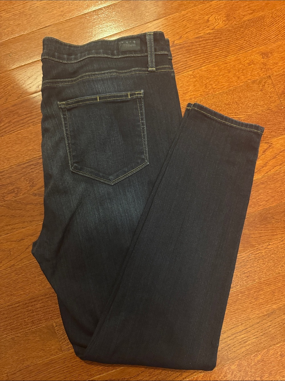 PAIGE Hoxton Ankle Indigo-Black Jeans